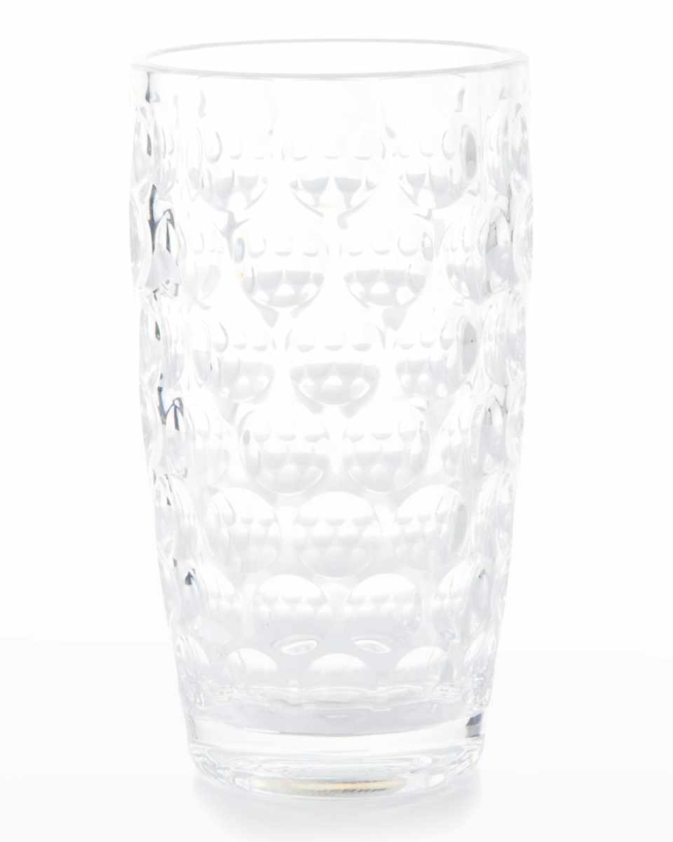Lente Acrylic Highball Glass, Clear